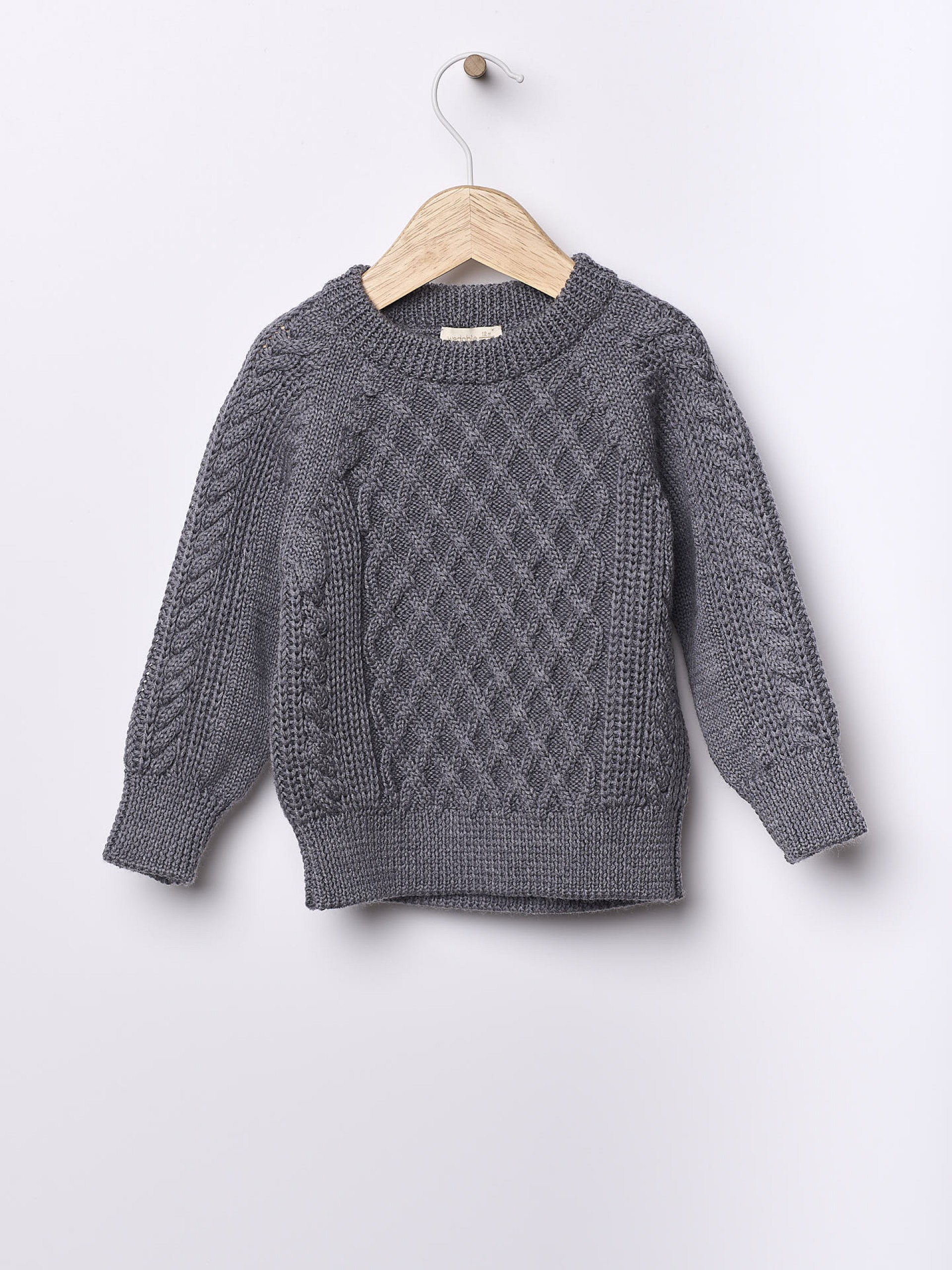 Knitted wool sweater