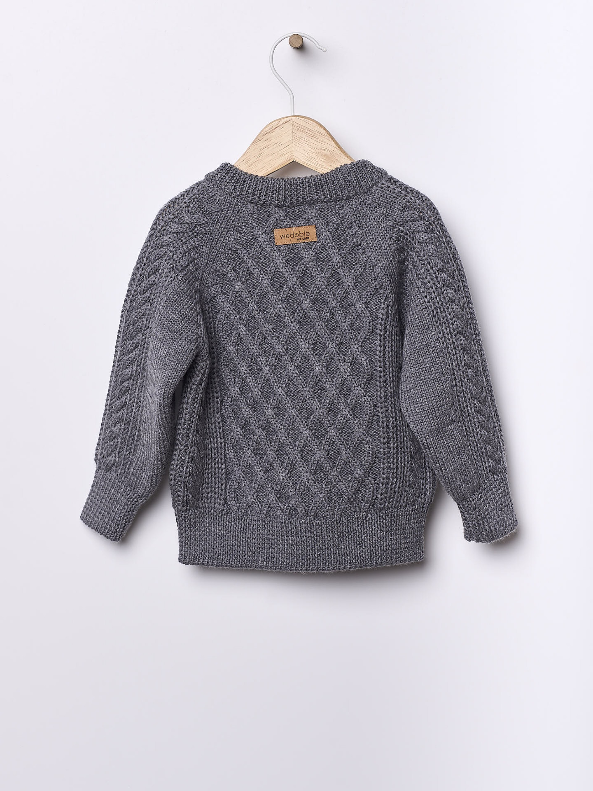 Knitted wool sweater