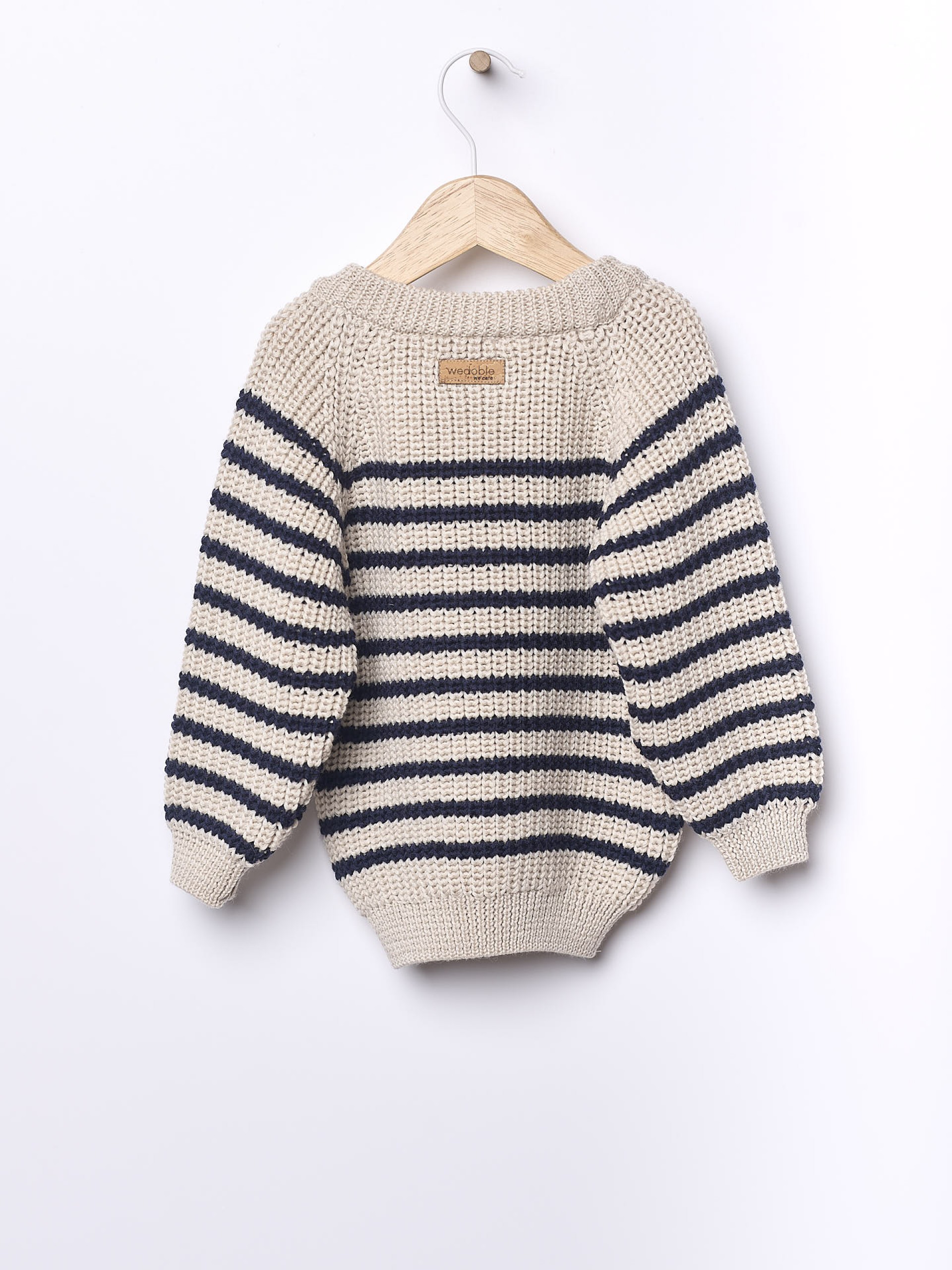 Knitted wool sweater