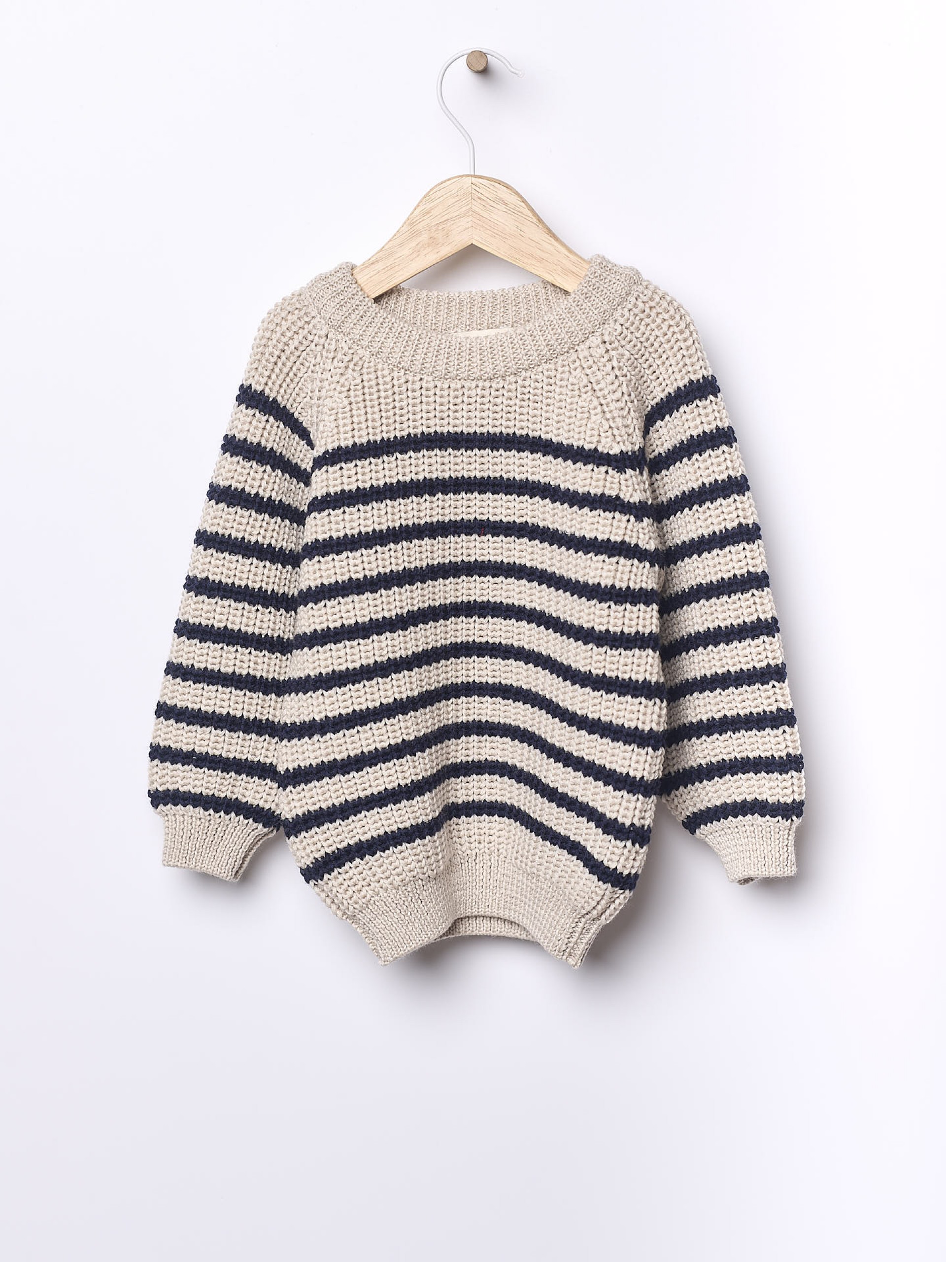 Knitted wool sweater