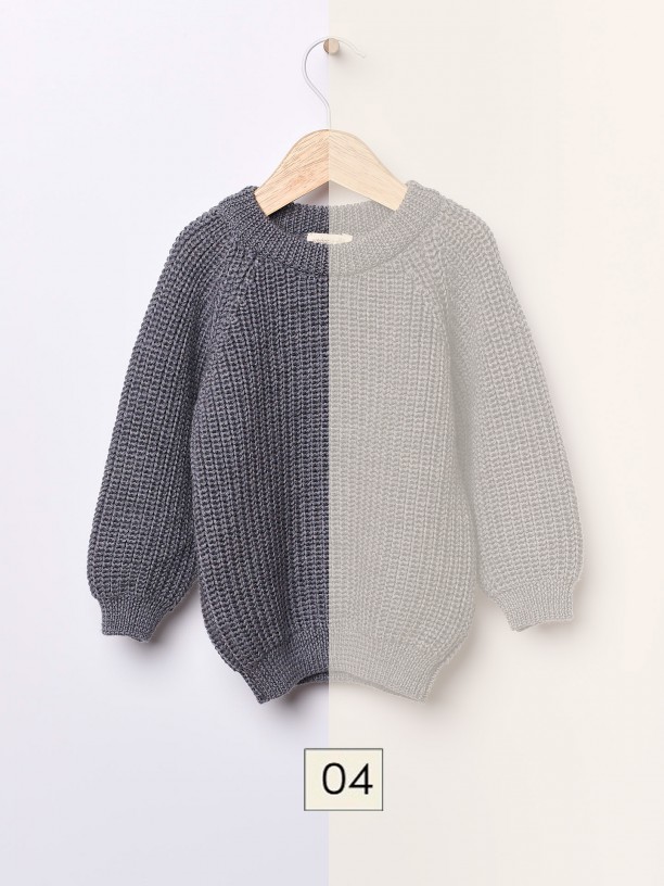 Knitted wool sweater Knitted wool sweater