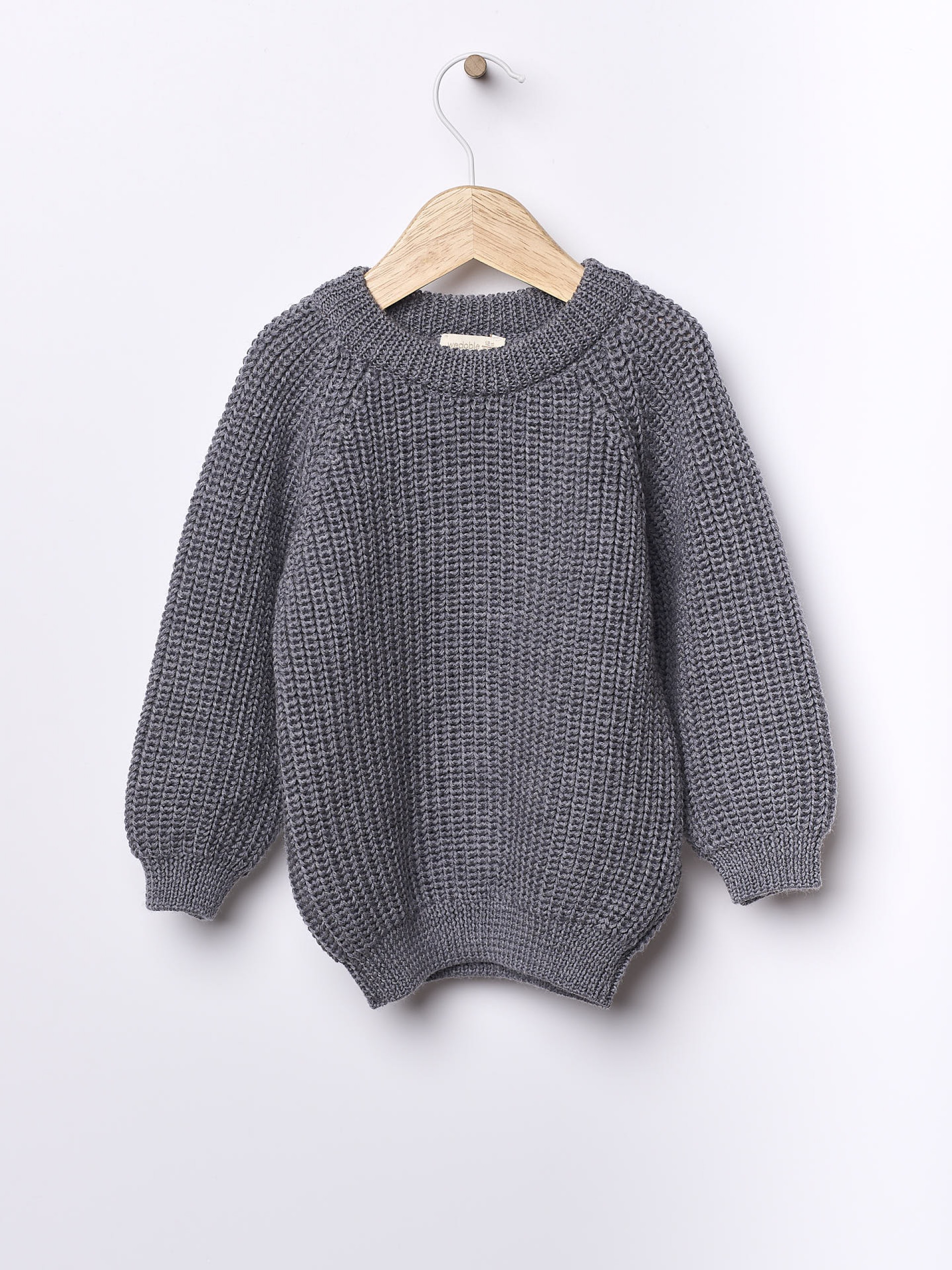 Knitted wool sweater