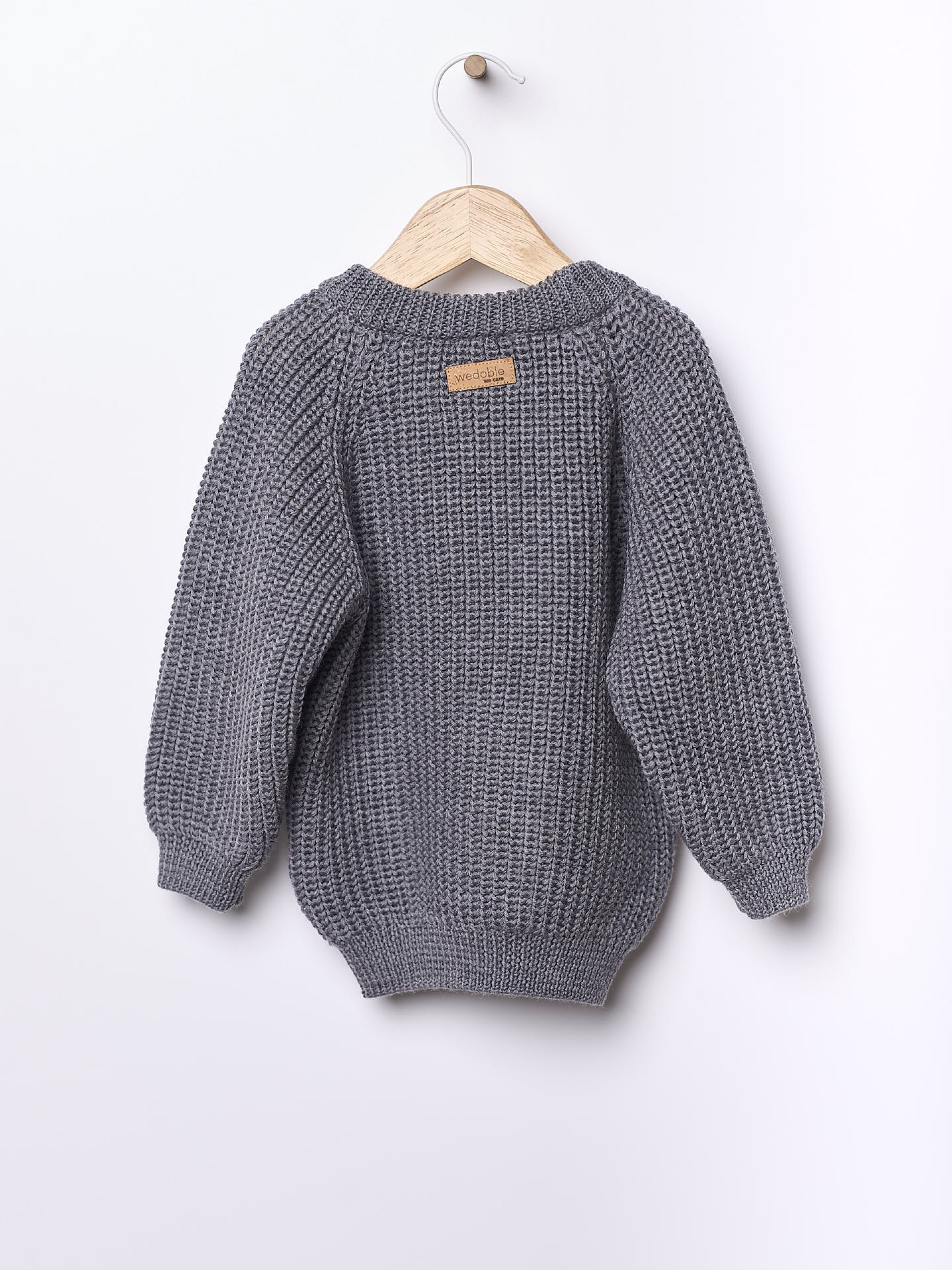Knitted wool sweater