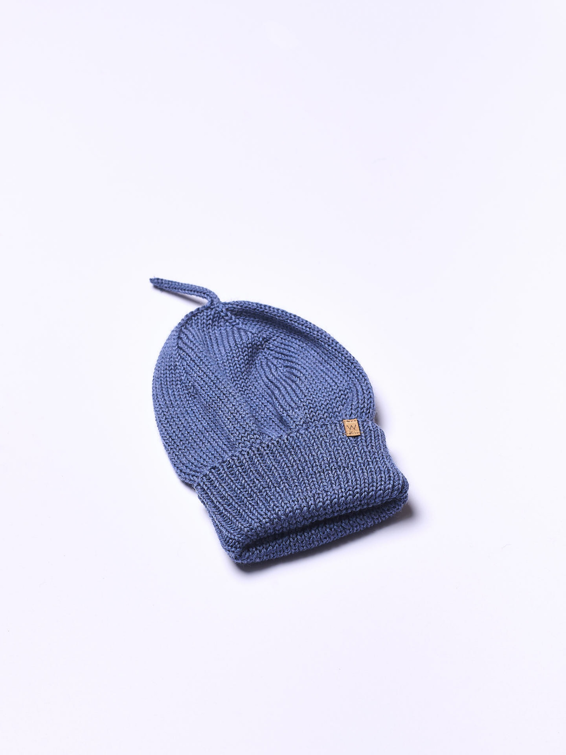 Knitted wool beanie