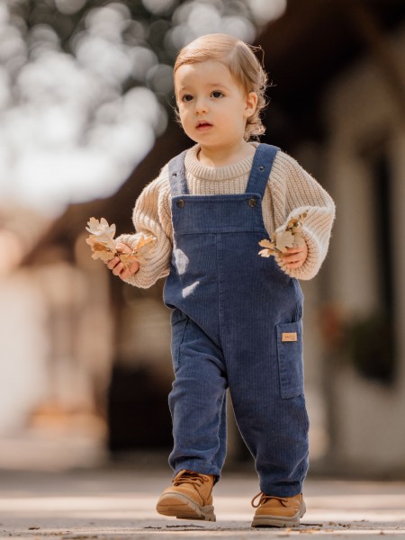 Bombazine dungarees