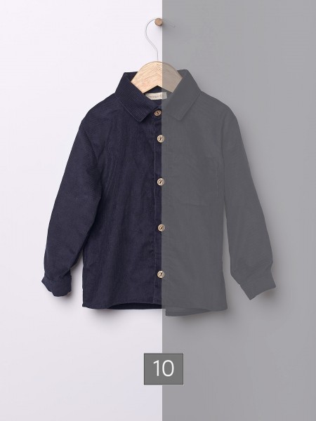 Camisa de bombazine
