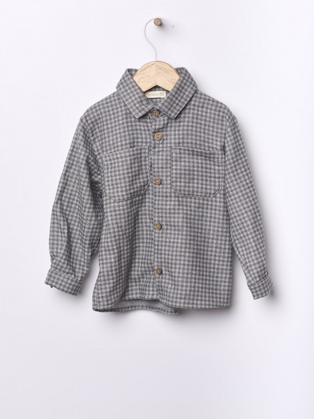 Vichy plaid shirt