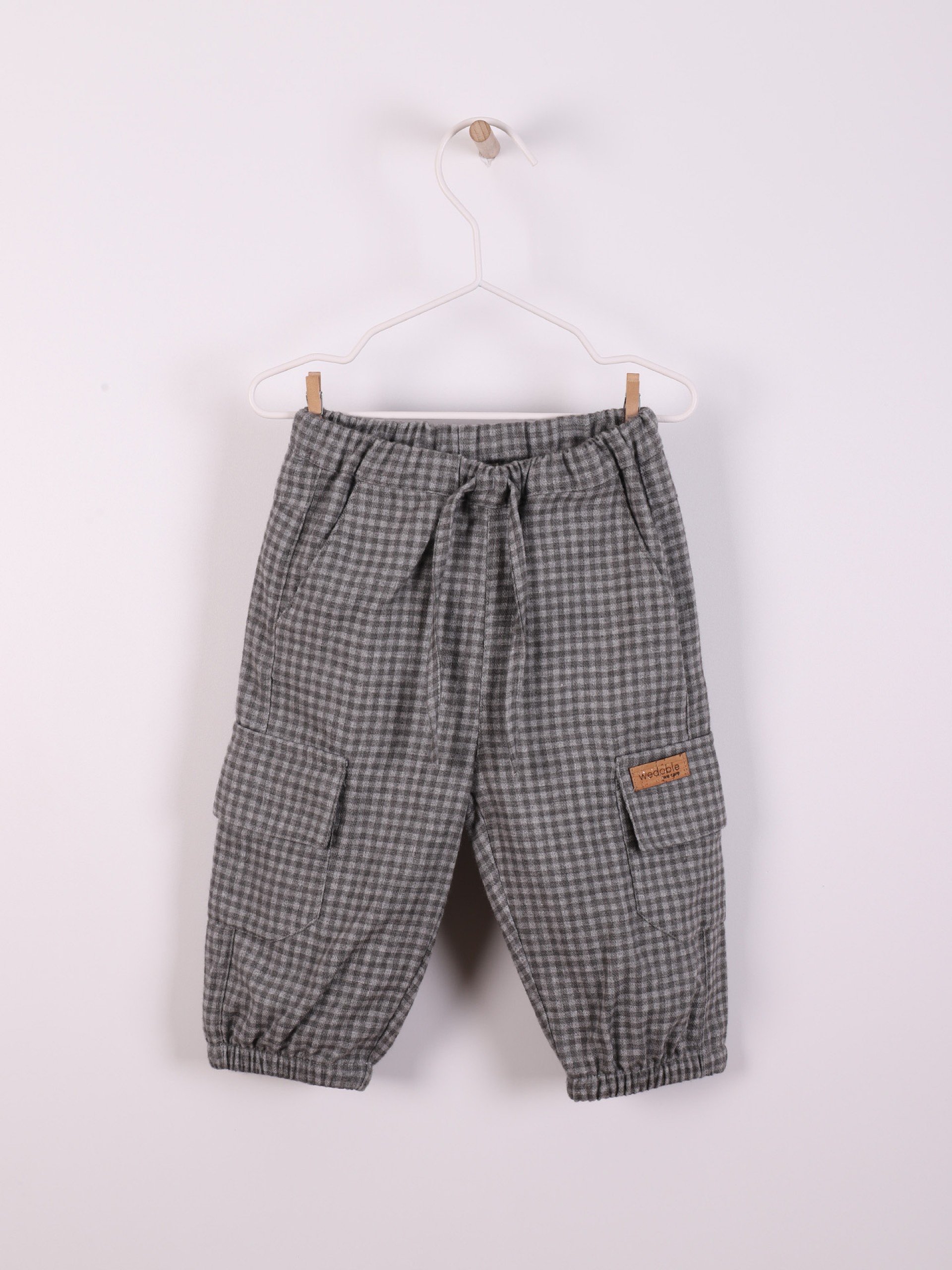 Vichy plaid trousers