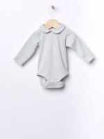 Body com gola redonda Body com gola redonda