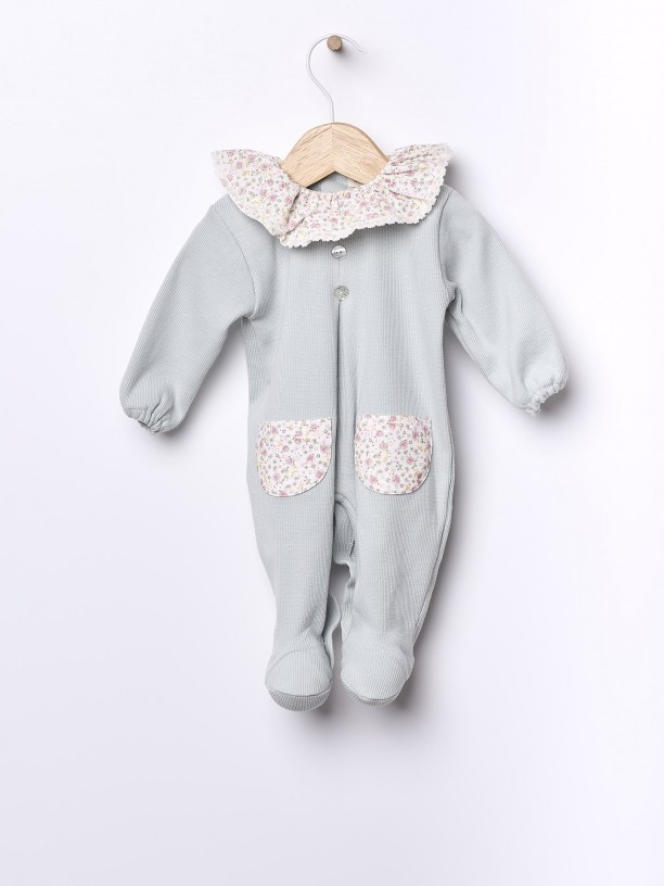 Babygrow pijama algodo