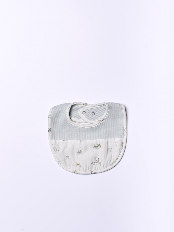 Baby bib in cotton Baby bib in cotton