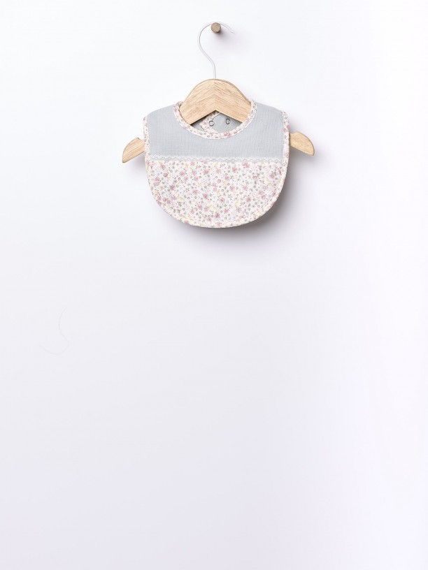 Baby bib in cotton