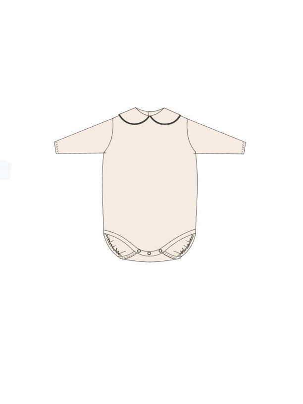 Round neck bodysuit