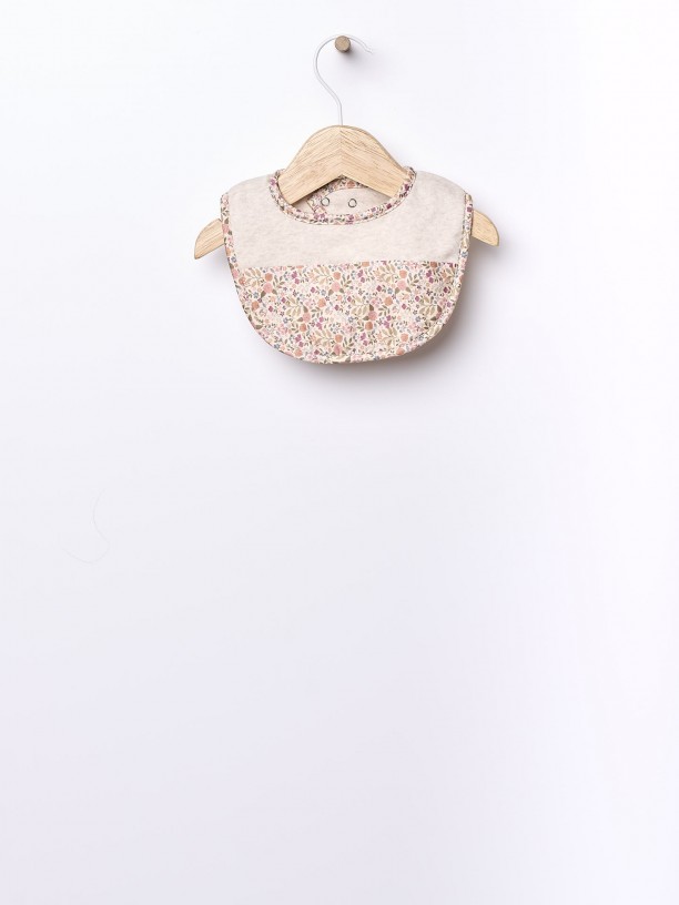 Baby bib in cotton