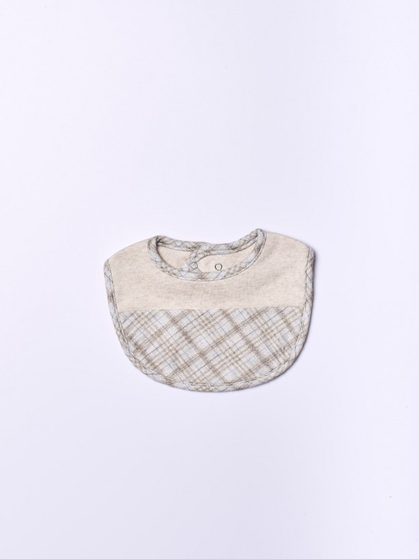 Baby bib in cotton