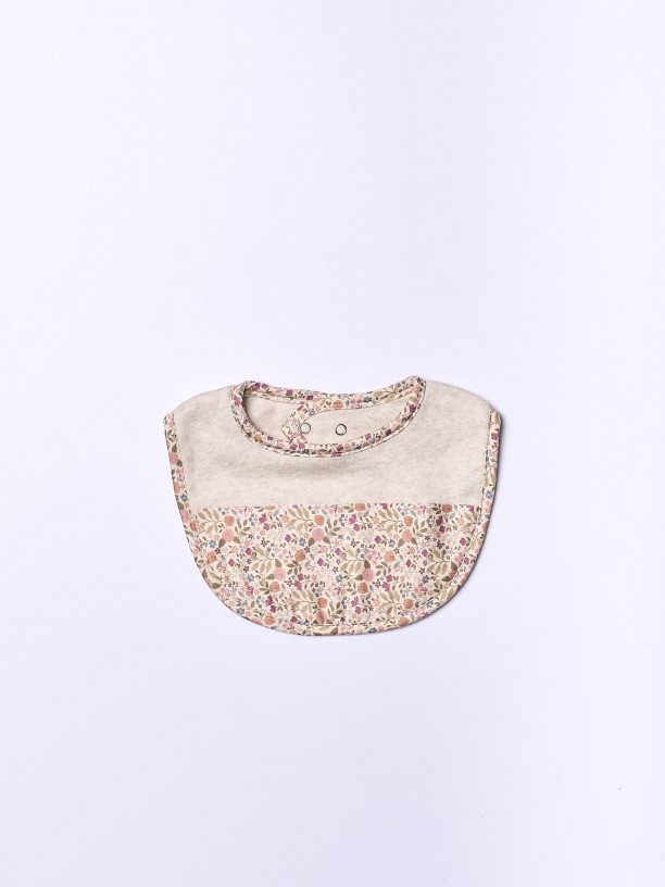 Baby bib in cotton