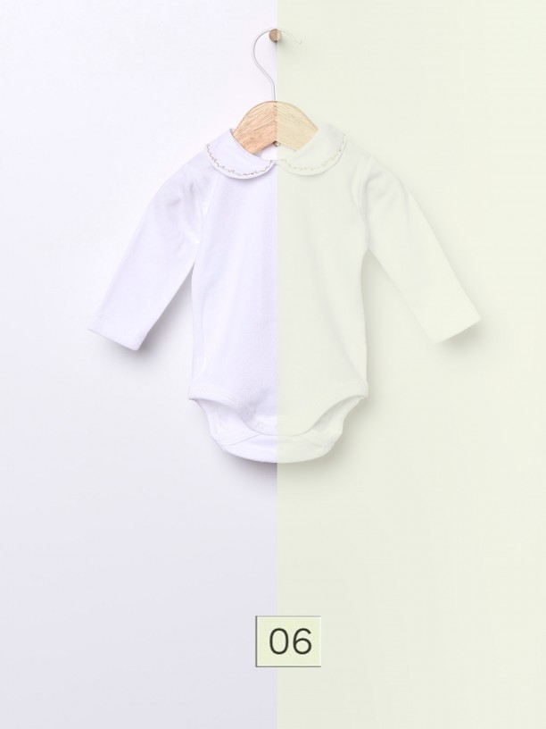 Round neck bodysuit