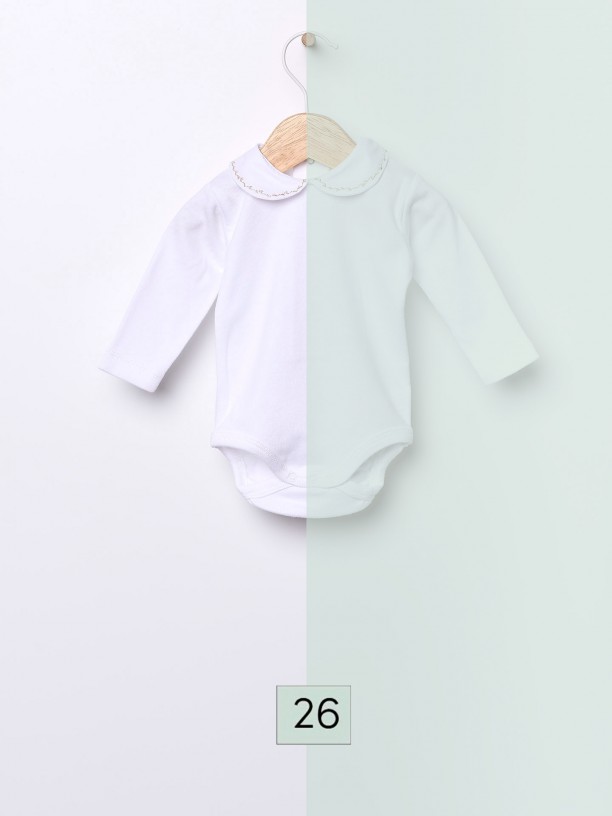 Round neck bodysuit