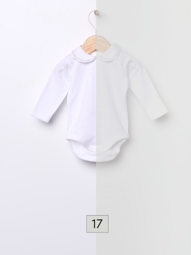 Round neck bodysuit