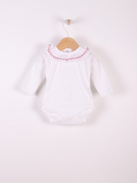 Ruffled bodysuit