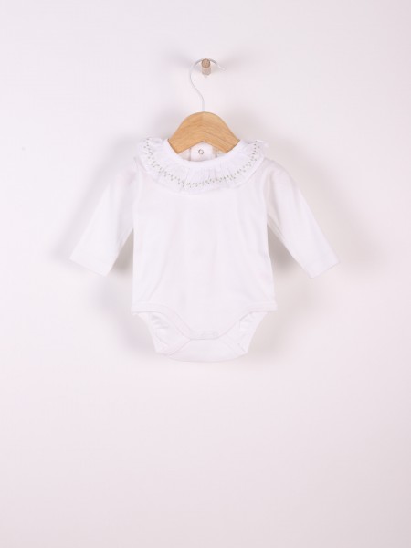 Ruffled bodysuit