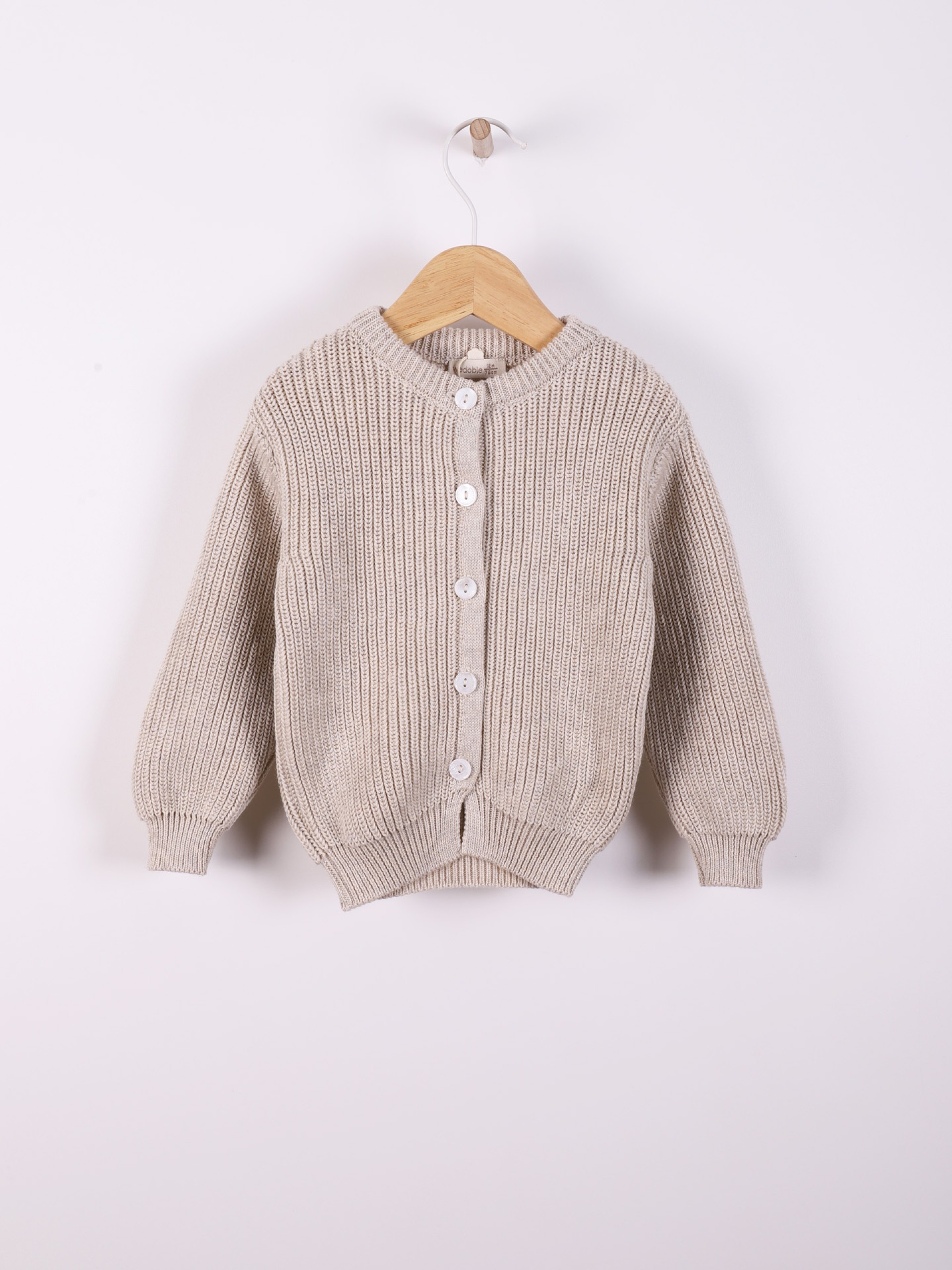 Casaco tricotado algodão