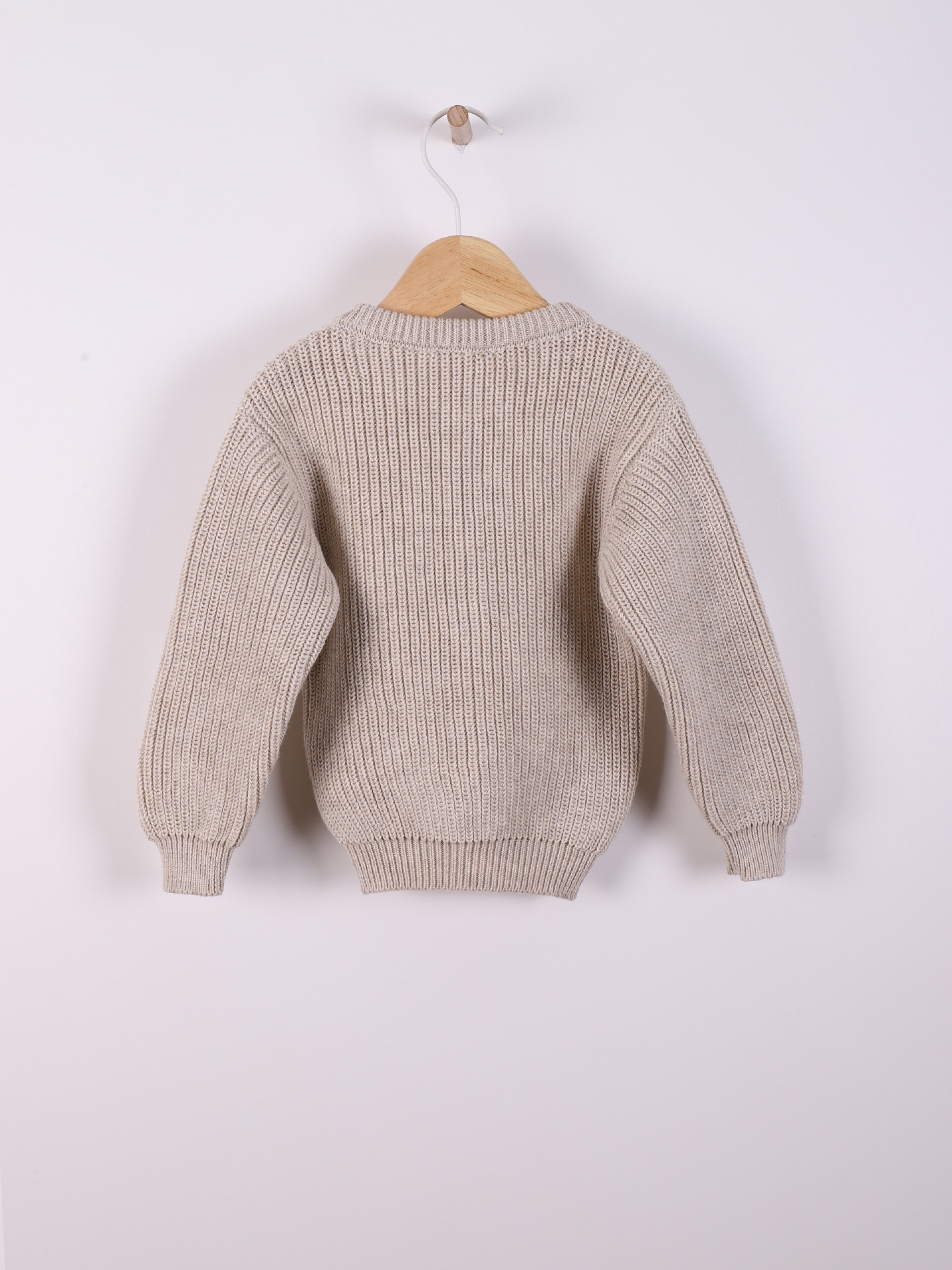 Knitted cotton cardigan