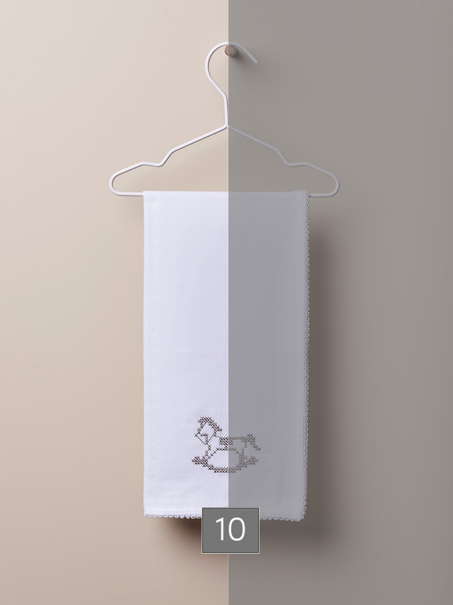 Fralda de pano cavalinho