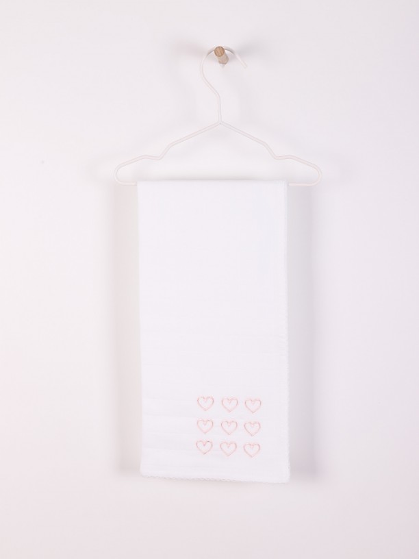 Little hearts swaddle