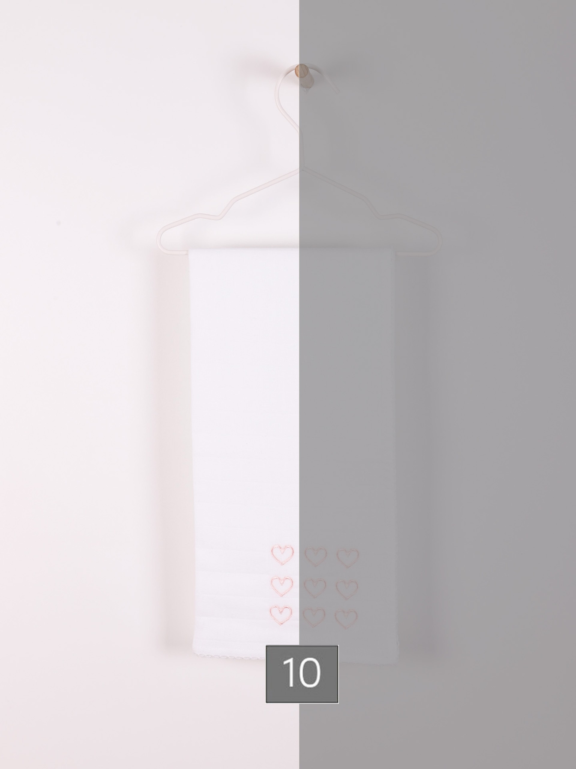 Little hearts swaddle