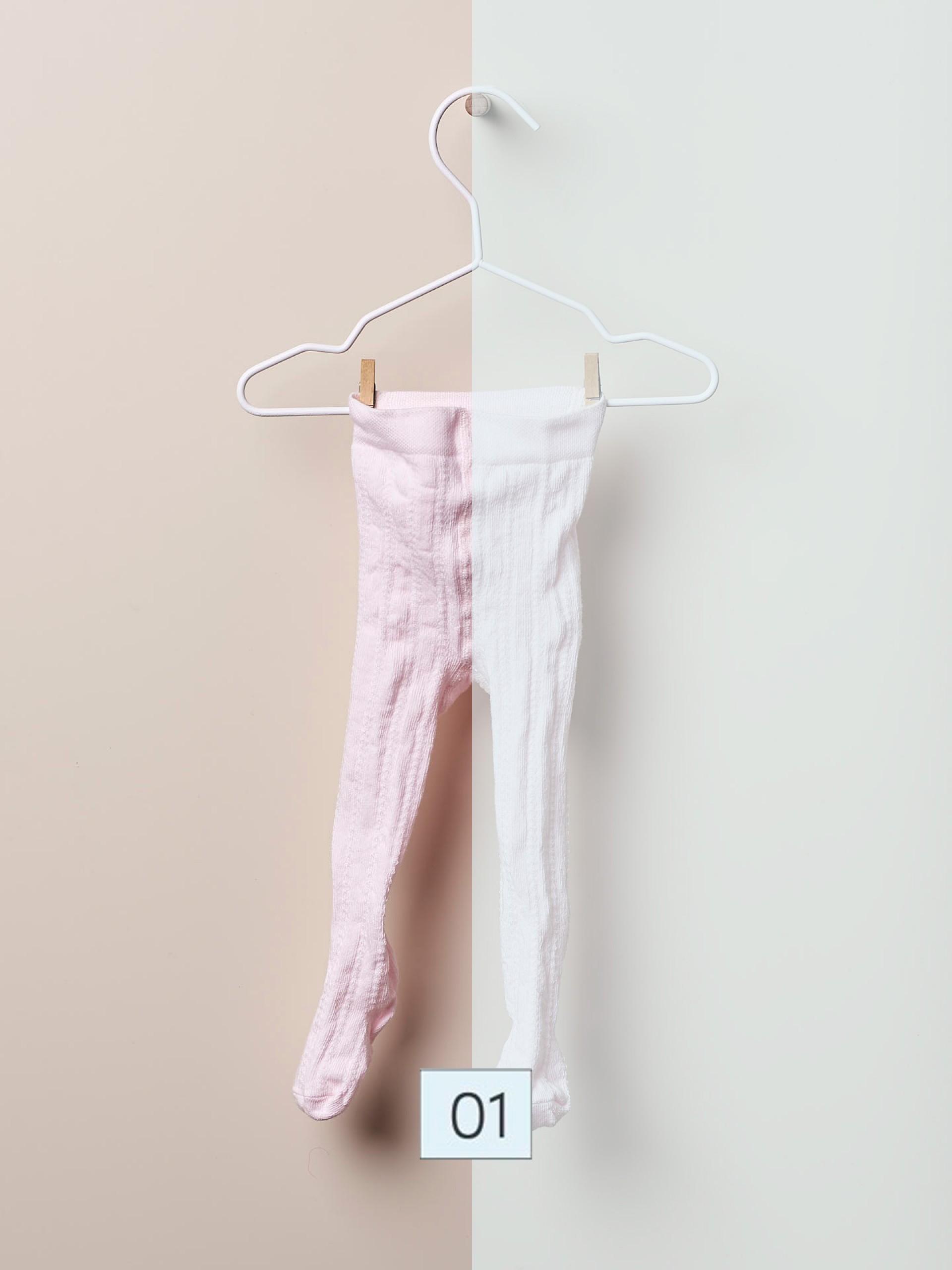 Collants design crochet