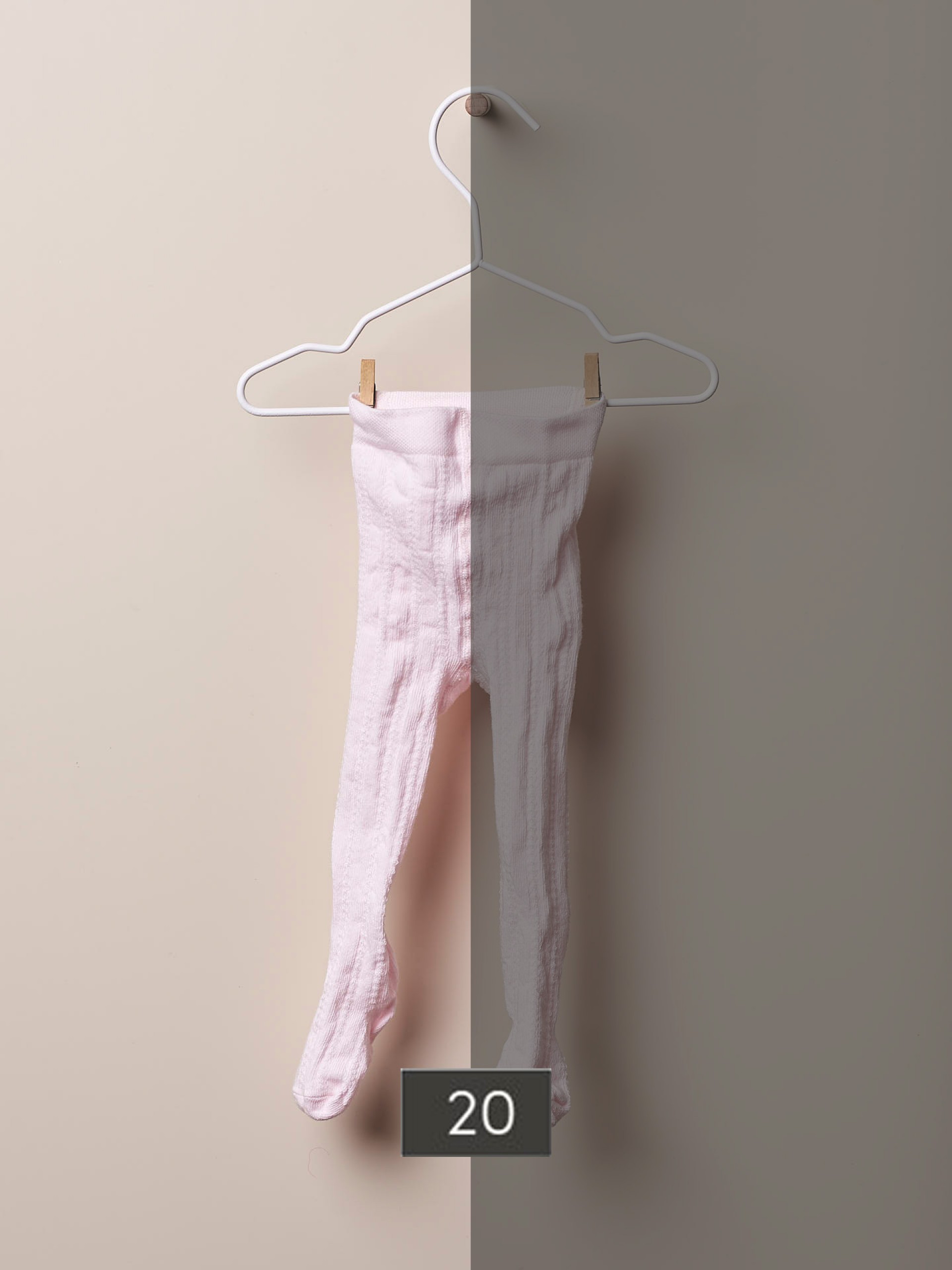 Collants design crochet