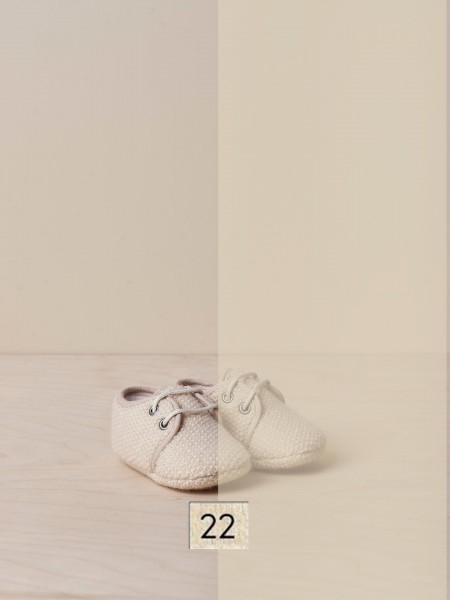 Lace up baby shoes