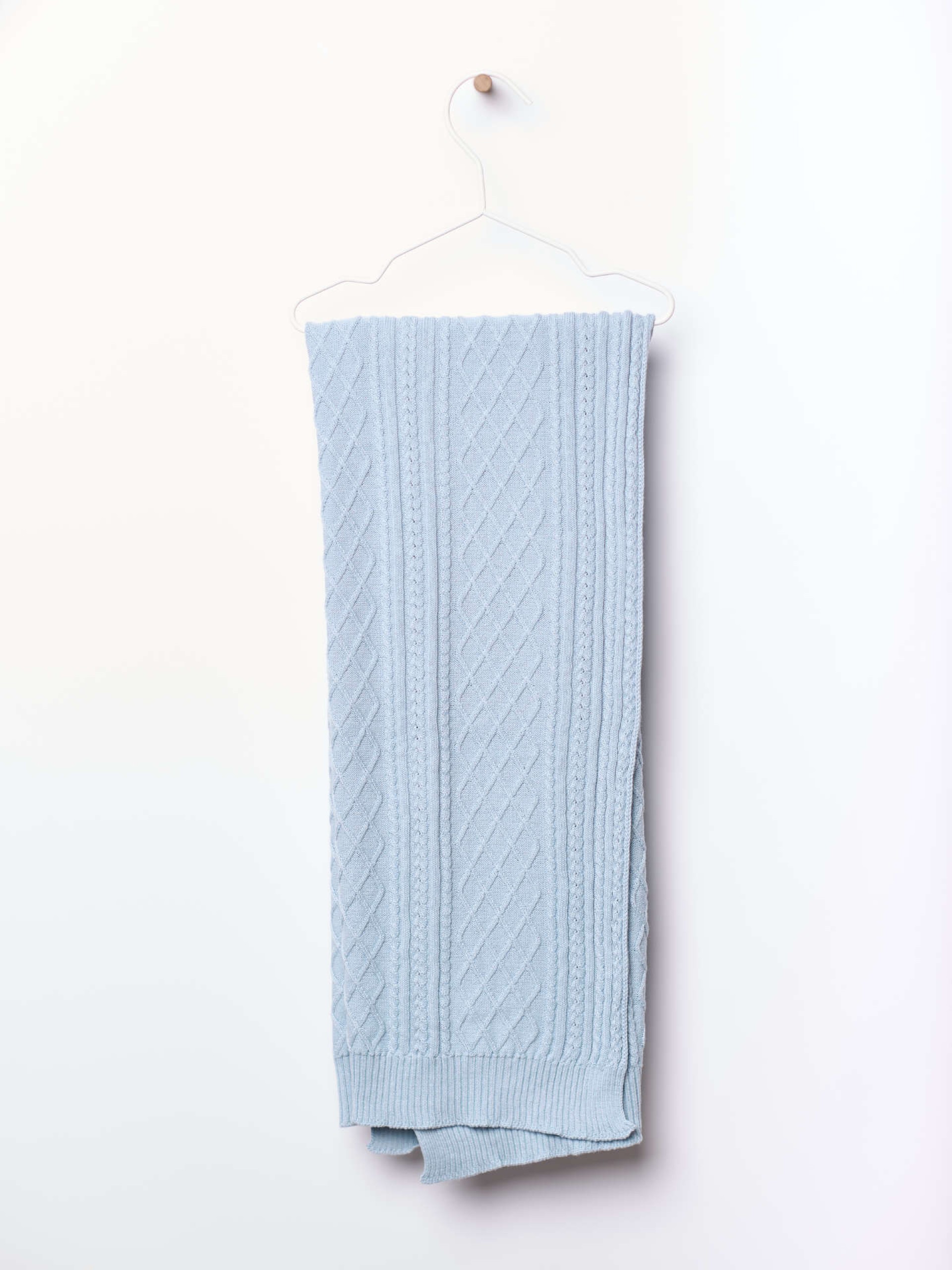 Organic cotton blanket