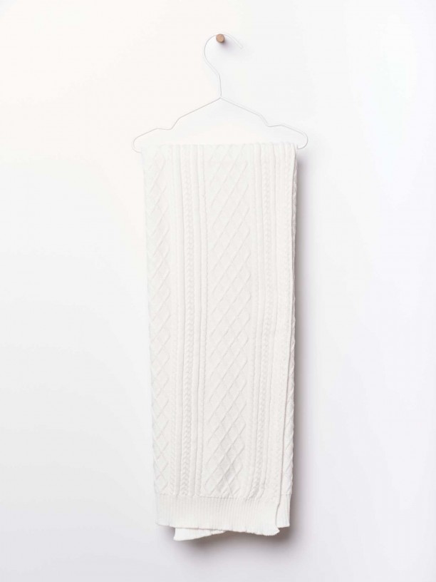 Organic cotton blanket