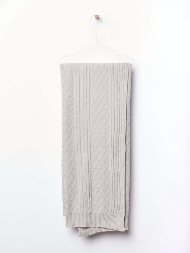 Organic cotton blanket