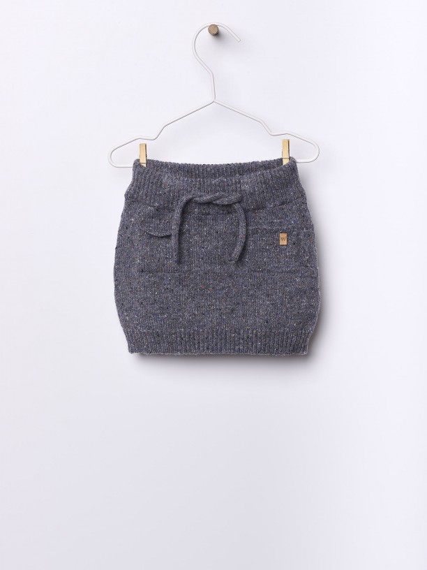 Knitted skirt