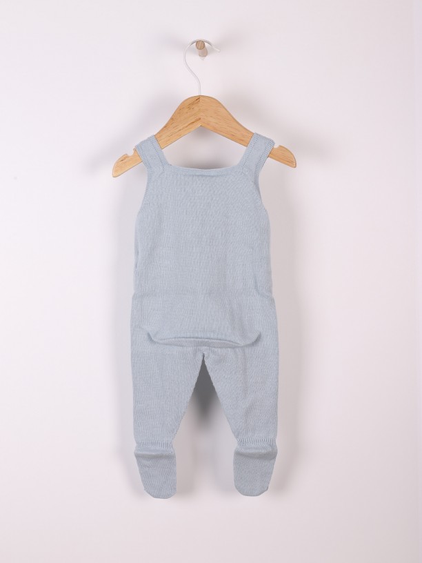 Organic cotton dungarees