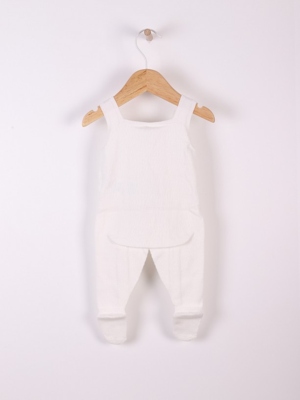 Organic cotton dungarees