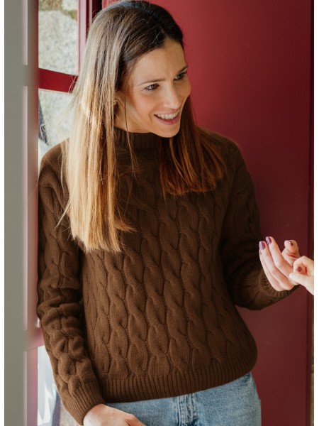 Camisola tricotada mulher Camisola tricotada mulher