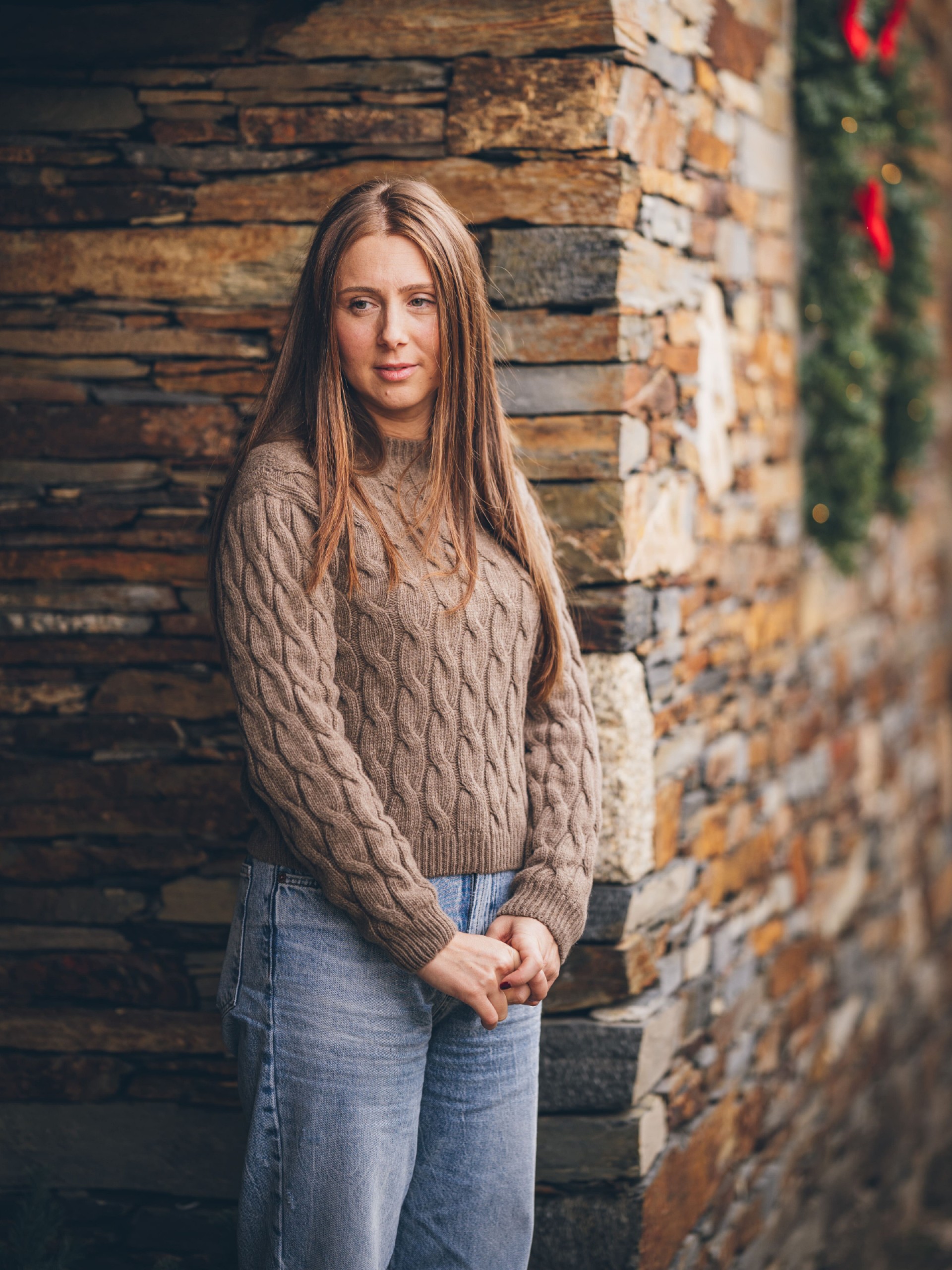 Women knitted sweater