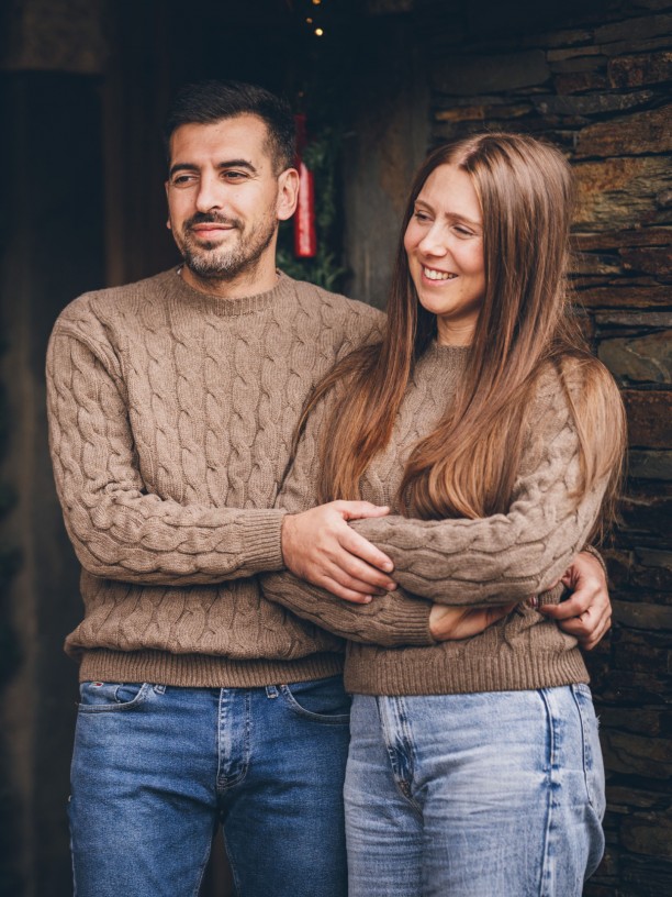 Women knitted sweater