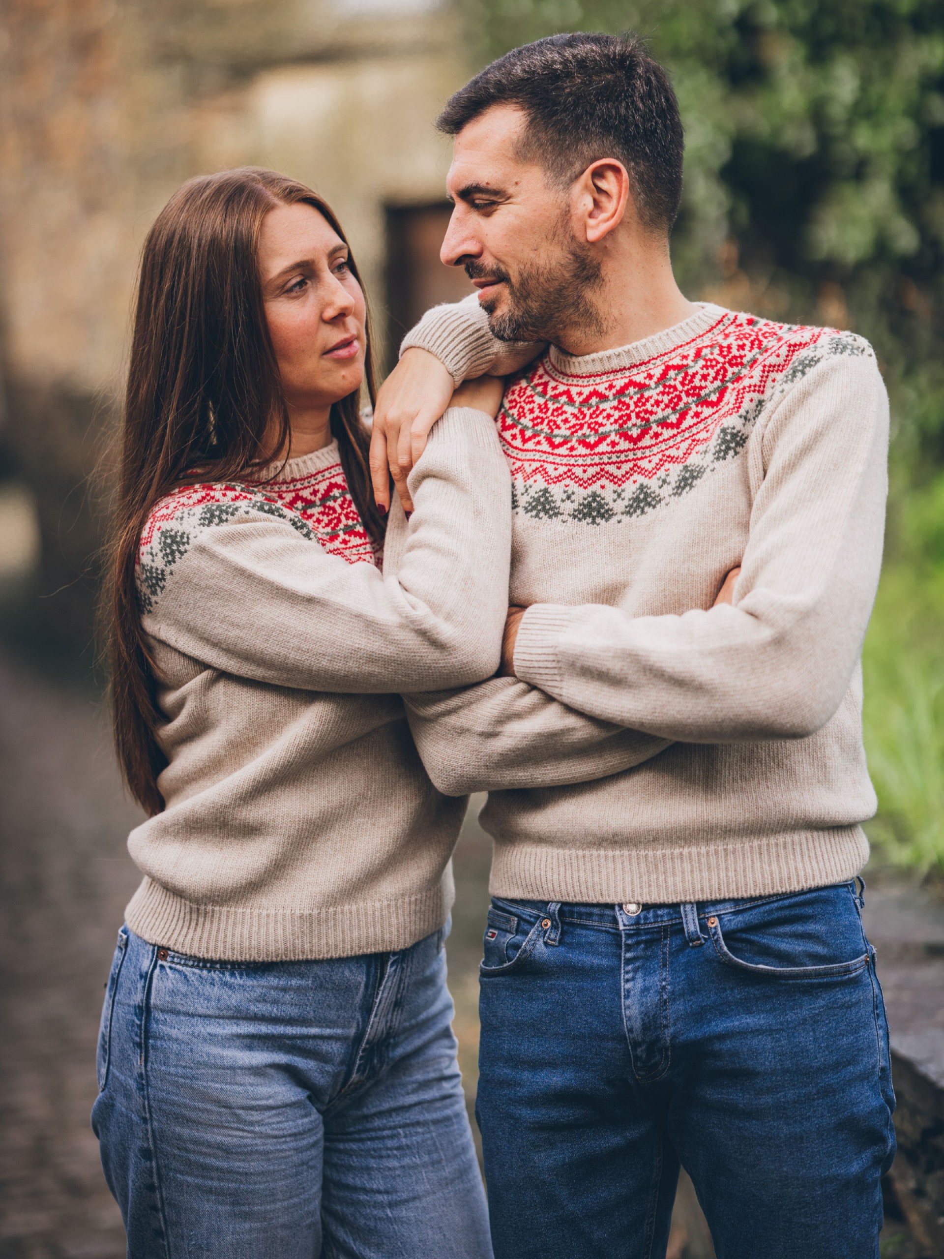 Christmas knitted sweater