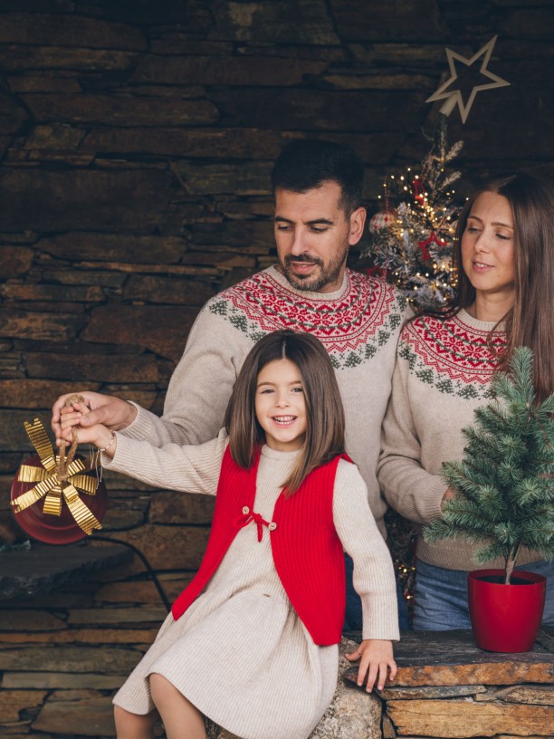 Christmas knitted sweater