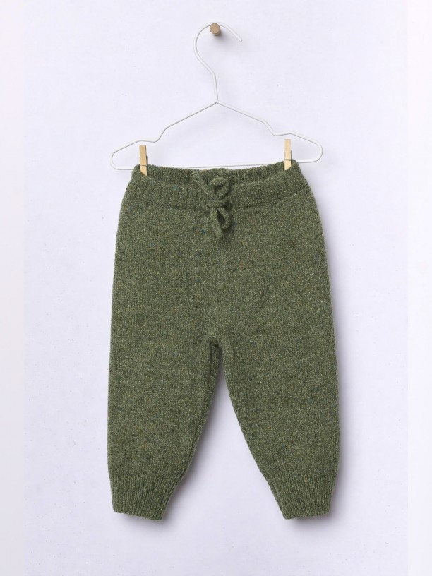Knitted trousers