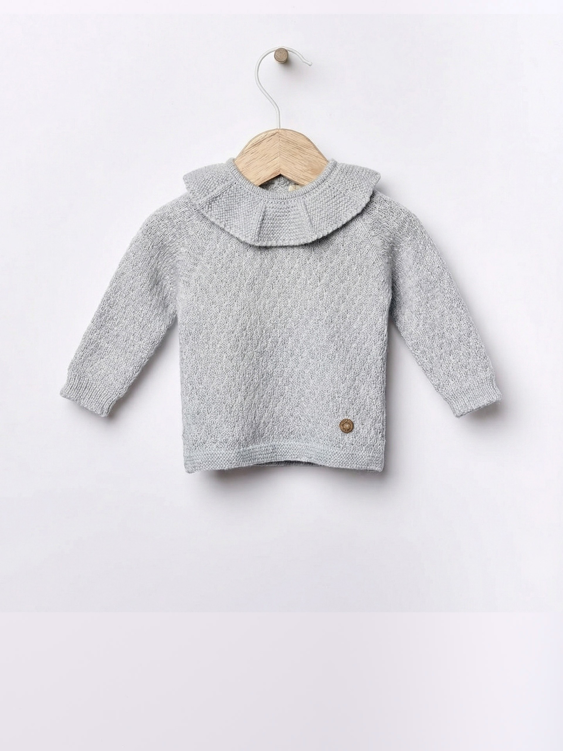 Knitted wool sweater