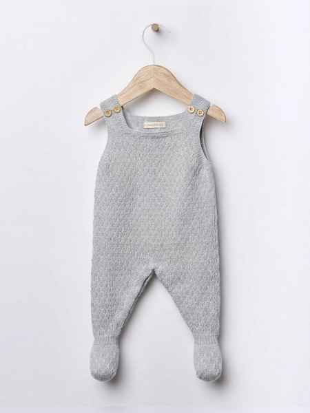 Jardineiras tricotadas l?