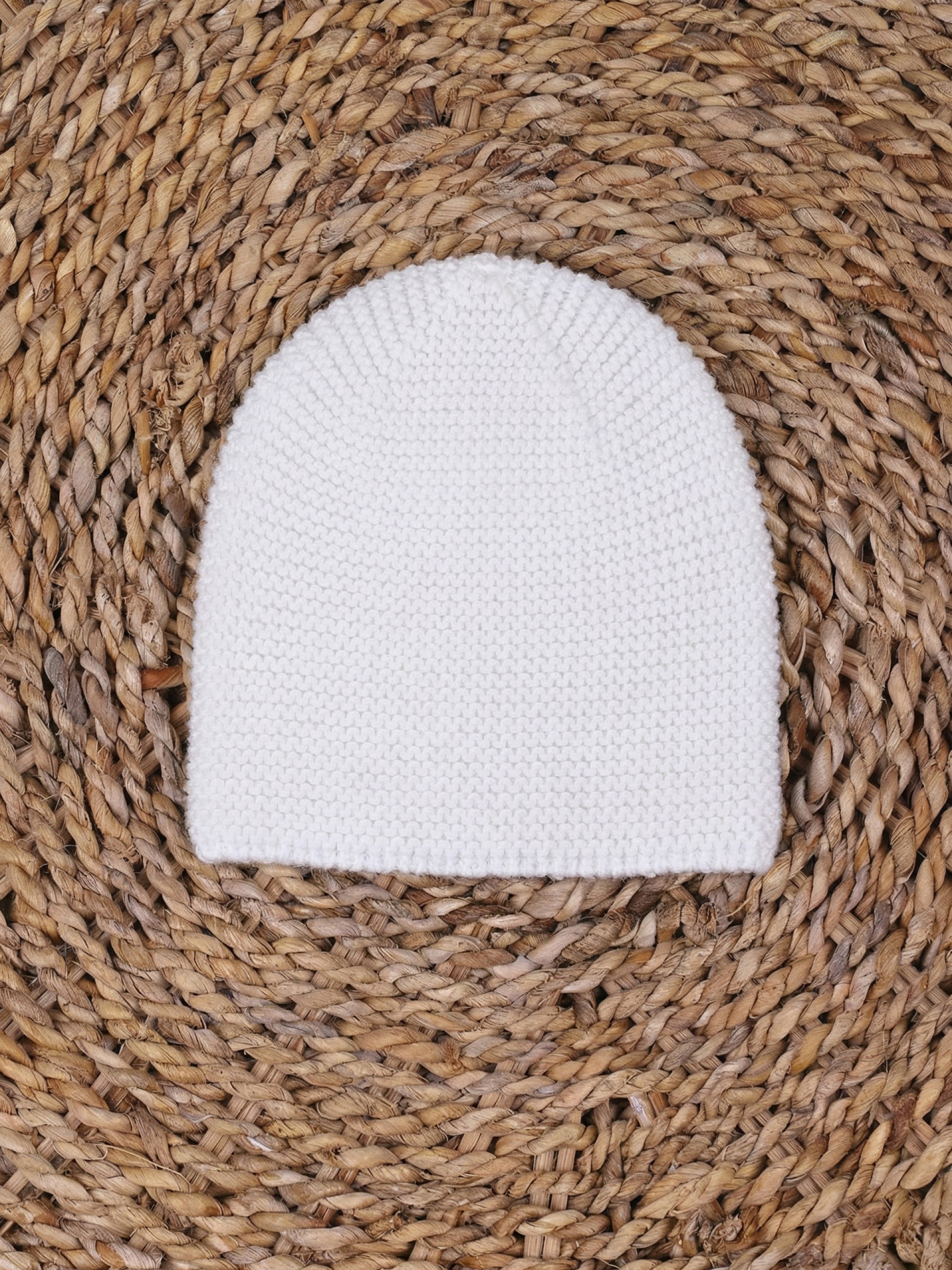 Knitted wool beanie