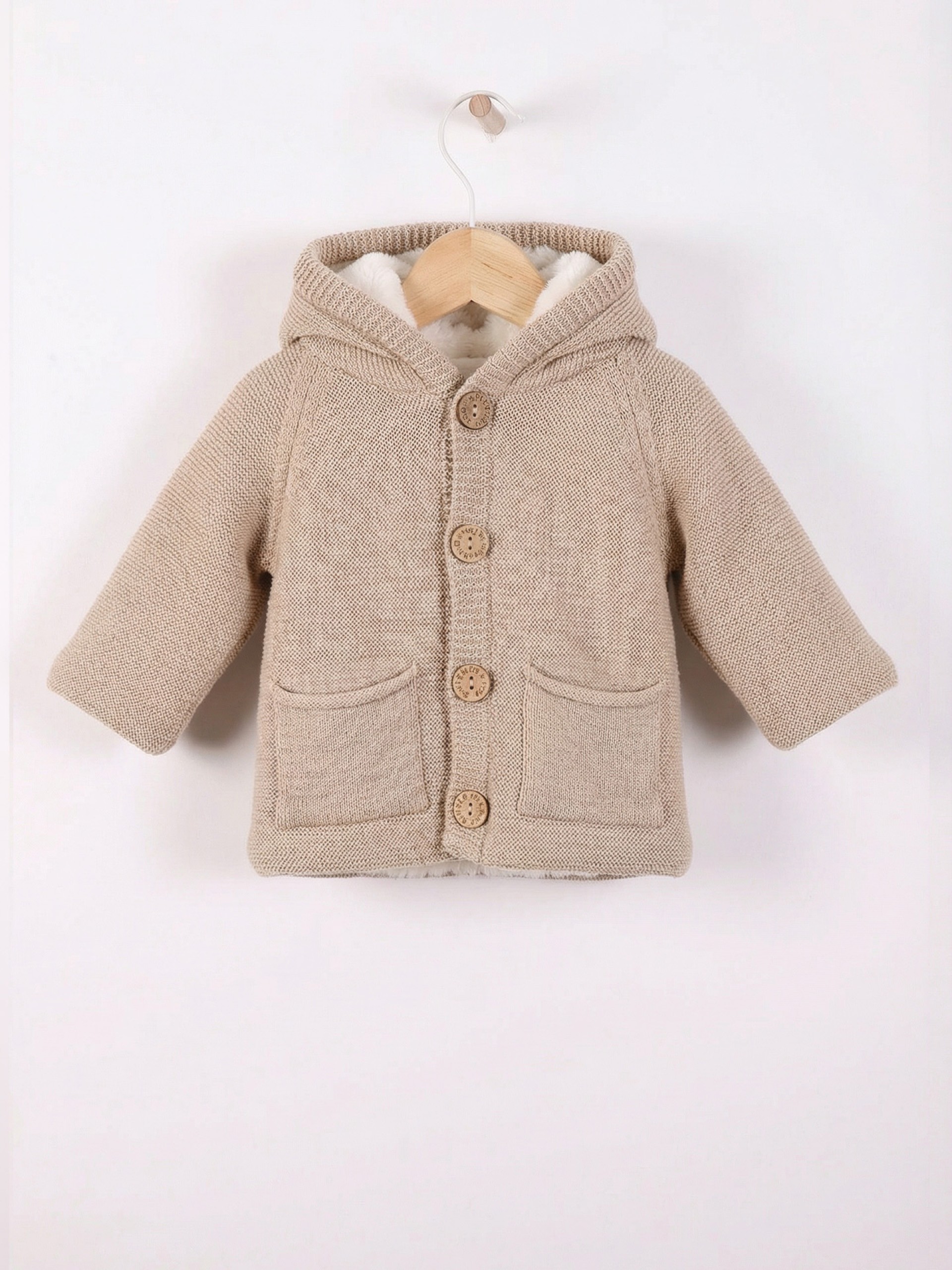 Casaco com capuz de l?