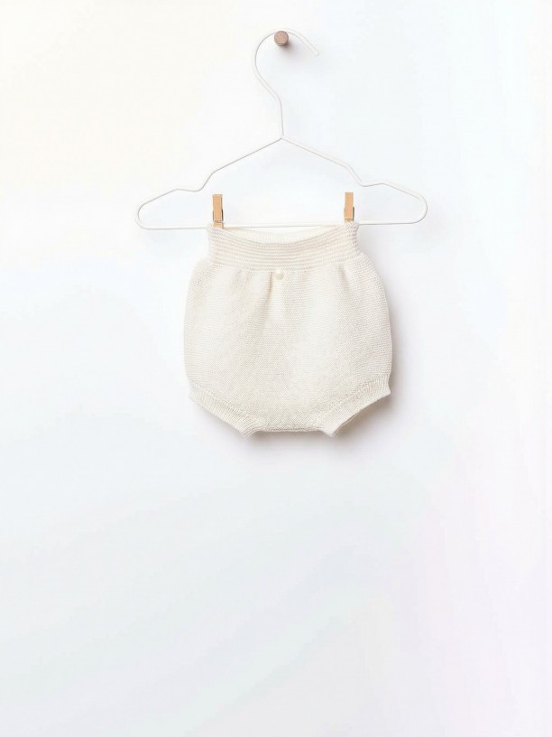 Knitted wool bloomer